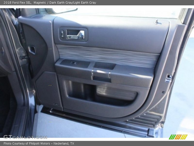 Magnetic / Dark Earth Gray/Light Earth Gray 2018 Ford Flex SEL