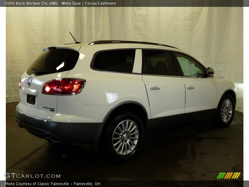 White Opal / Cocoa/Cashmere 2009 Buick Enclave CXL AWD
