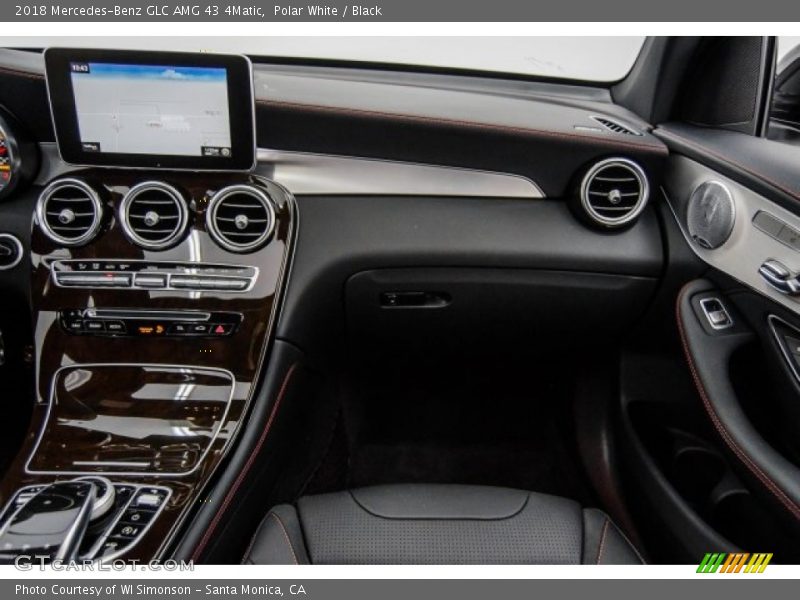Polar White / Black 2018 Mercedes-Benz GLC AMG 43 4Matic