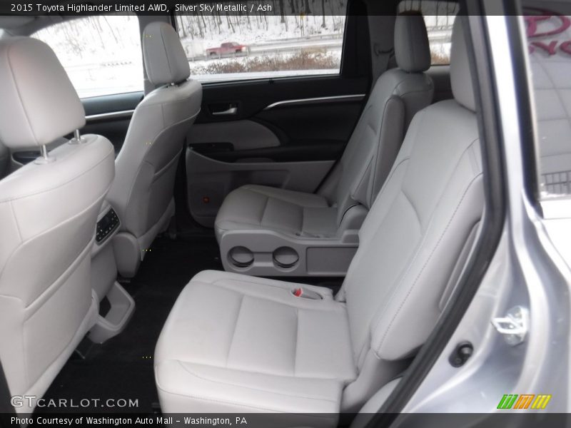 Silver Sky Metallic / Ash 2015 Toyota Highlander Limited AWD