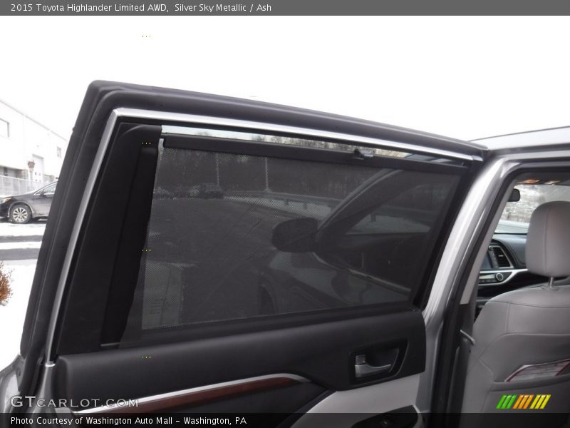 Silver Sky Metallic / Ash 2015 Toyota Highlander Limited AWD