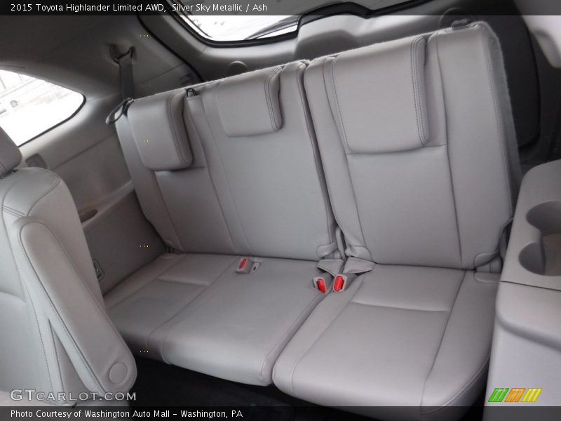Silver Sky Metallic / Ash 2015 Toyota Highlander Limited AWD