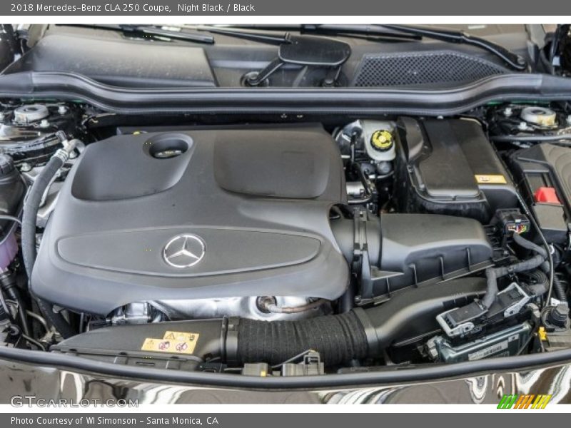 Night Black / Black 2018 Mercedes-Benz CLA 250 Coupe