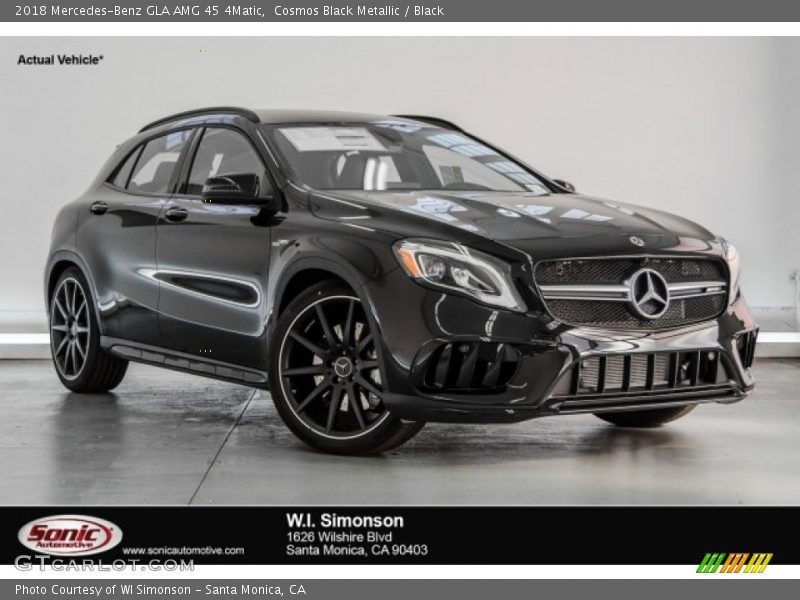 Cosmos Black Metallic / Black 2018 Mercedes-Benz GLA AMG 45 4Matic