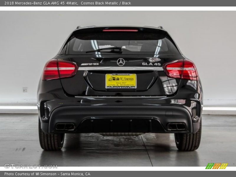 Cosmos Black Metallic / Black 2018 Mercedes-Benz GLA AMG 45 4Matic