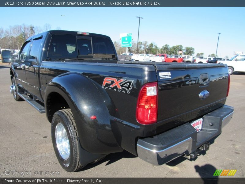 Tuxedo Black Metallic / Black 2013 Ford F350 Super Duty Lariat Crew Cab 4x4 Dually