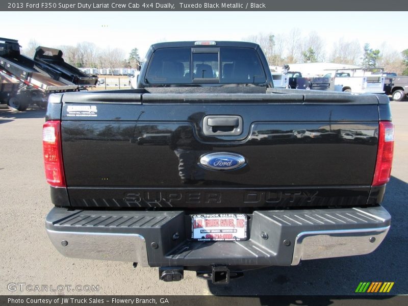 Tuxedo Black Metallic / Black 2013 Ford F350 Super Duty Lariat Crew Cab 4x4 Dually