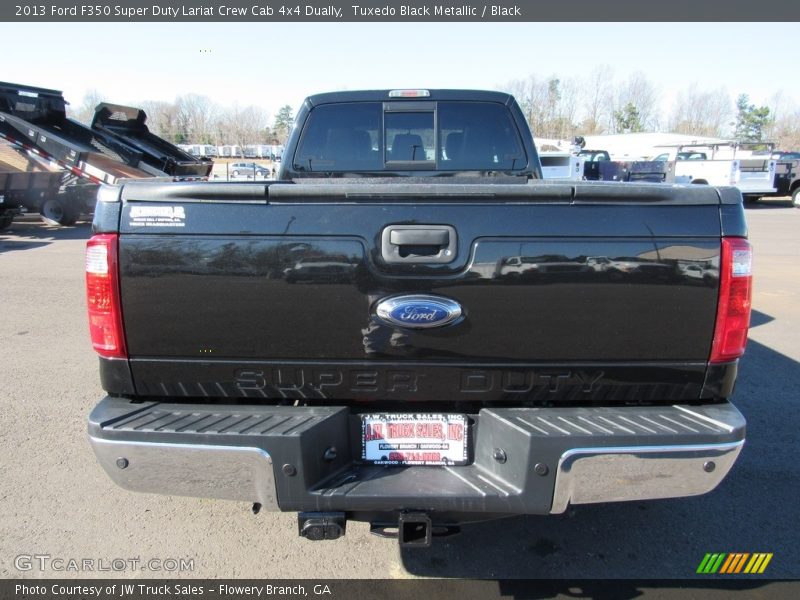 Tuxedo Black Metallic / Black 2013 Ford F350 Super Duty Lariat Crew Cab 4x4 Dually