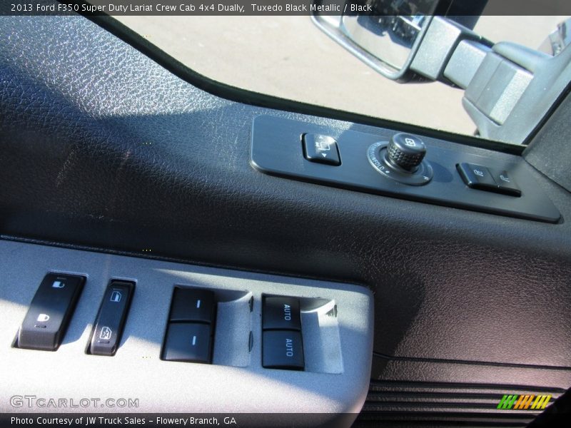 Tuxedo Black Metallic / Black 2013 Ford F350 Super Duty Lariat Crew Cab 4x4 Dually