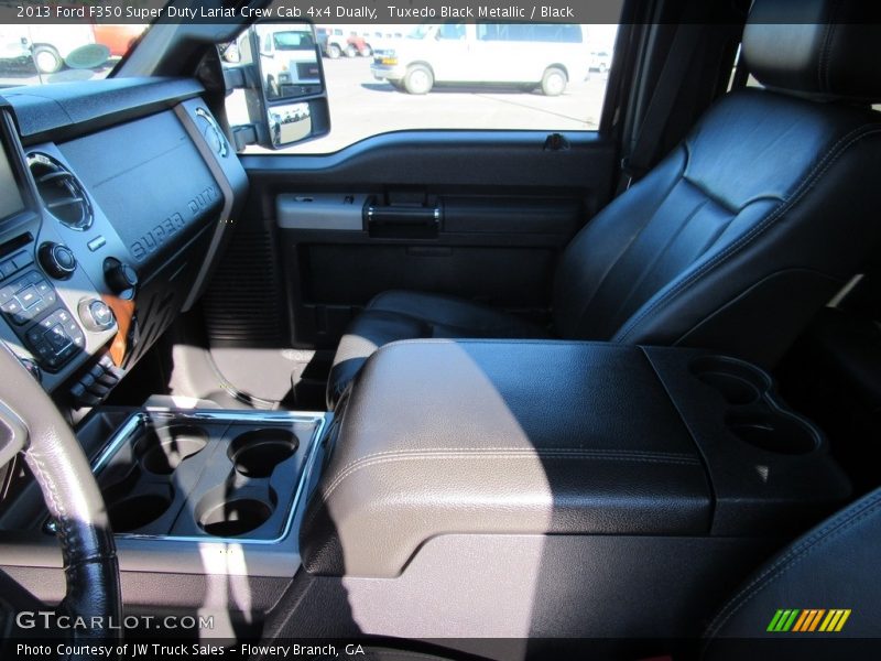 Tuxedo Black Metallic / Black 2013 Ford F350 Super Duty Lariat Crew Cab 4x4 Dually