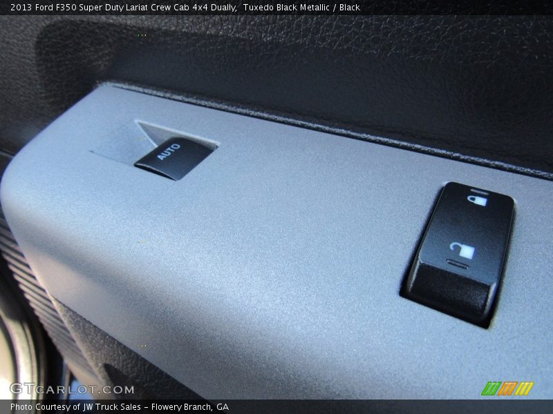Tuxedo Black Metallic / Black 2013 Ford F350 Super Duty Lariat Crew Cab 4x4 Dually