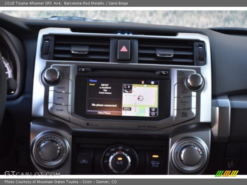 Barcelona Red Metallic / Sand Beige 2018 Toyota 4Runner SR5 4x4