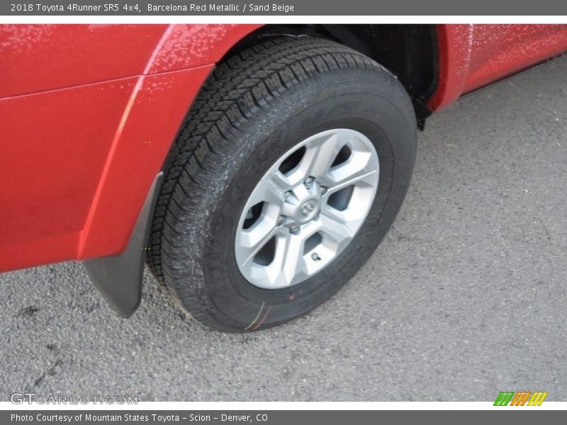 Barcelona Red Metallic / Sand Beige 2018 Toyota 4Runner SR5 4x4