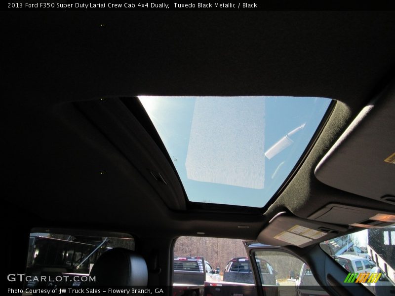 Tuxedo Black Metallic / Black 2013 Ford F350 Super Duty Lariat Crew Cab 4x4 Dually