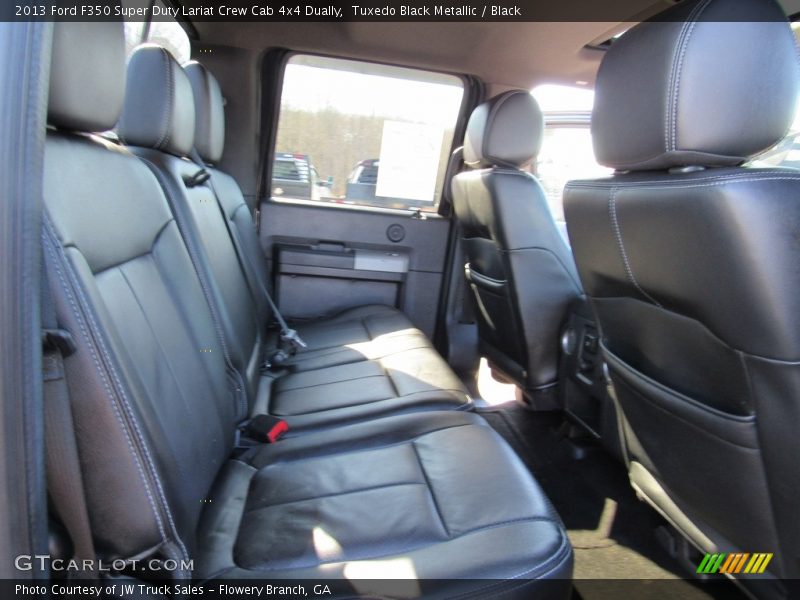 Tuxedo Black Metallic / Black 2013 Ford F350 Super Duty Lariat Crew Cab 4x4 Dually