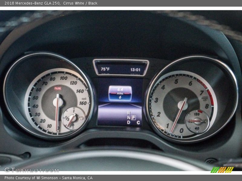 Cirrus White / Black 2018 Mercedes-Benz GLA 250