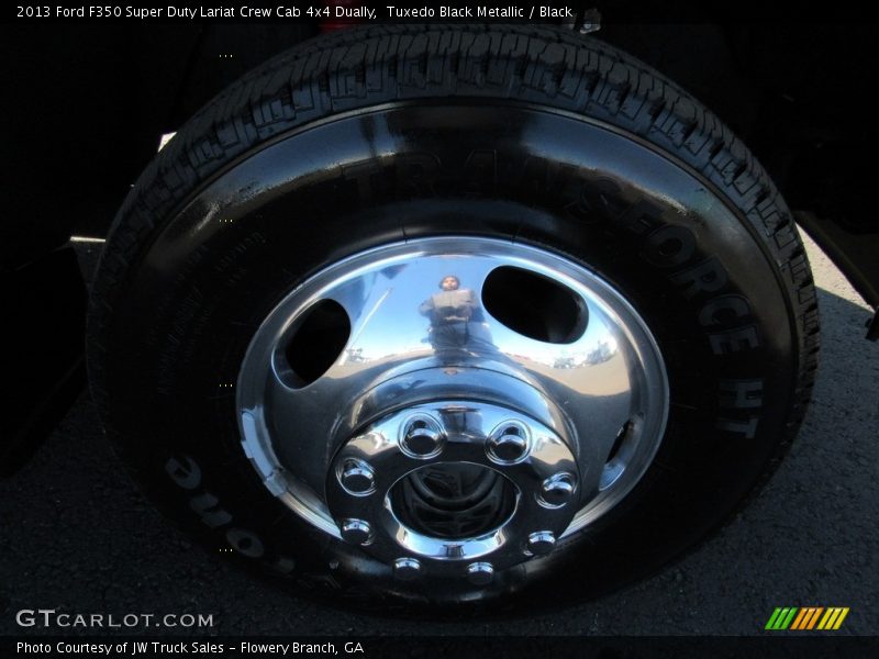 Tuxedo Black Metallic / Black 2013 Ford F350 Super Duty Lariat Crew Cab 4x4 Dually