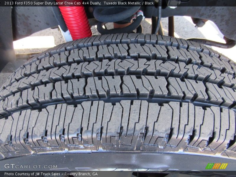 Tuxedo Black Metallic / Black 2013 Ford F350 Super Duty Lariat Crew Cab 4x4 Dually