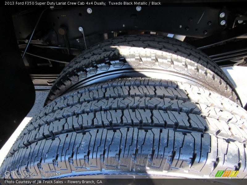 Tuxedo Black Metallic / Black 2013 Ford F350 Super Duty Lariat Crew Cab 4x4 Dually