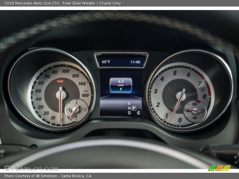 Polar Silver Metallic / Crystal Grey 2018 Mercedes-Benz GLA 250