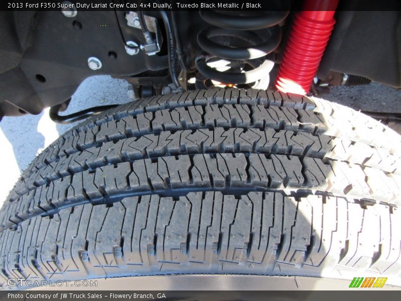 Tuxedo Black Metallic / Black 2013 Ford F350 Super Duty Lariat Crew Cab 4x4 Dually