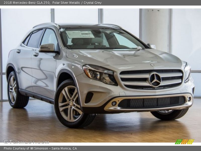 Polar Silver Metallic / Crystal Grey 2018 Mercedes-Benz GLA 250