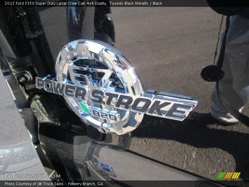 Tuxedo Black Metallic / Black 2013 Ford F350 Super Duty Lariat Crew Cab 4x4 Dually