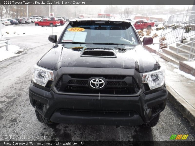 Black / Graphite 2012 Toyota Tacoma Regular Cab 4x4