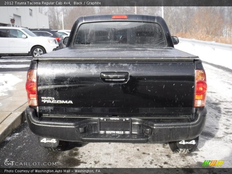 Black / Graphite 2012 Toyota Tacoma Regular Cab 4x4