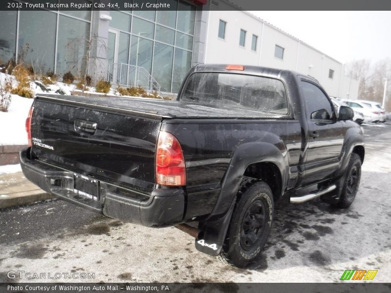 Black / Graphite 2012 Toyota Tacoma Regular Cab 4x4