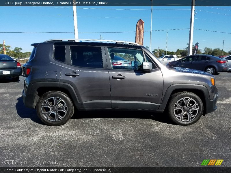 Granite Crystal Metallic / Black 2017 Jeep Renegade Limited