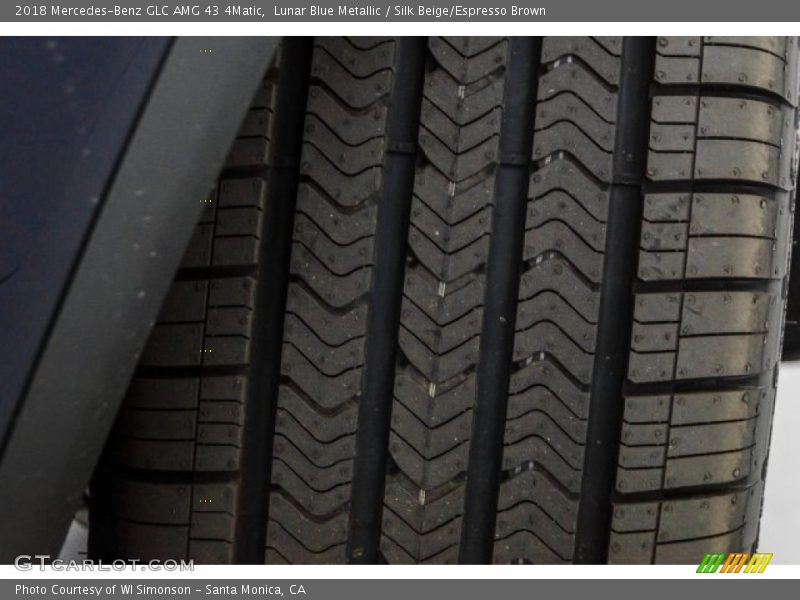 Lunar Blue Metallic / Silk Beige/Espresso Brown 2018 Mercedes-Benz GLC AMG 43 4Matic