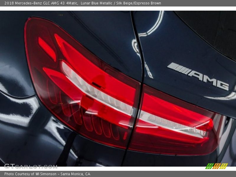 Lunar Blue Metallic / Silk Beige/Espresso Brown 2018 Mercedes-Benz GLC AMG 43 4Matic