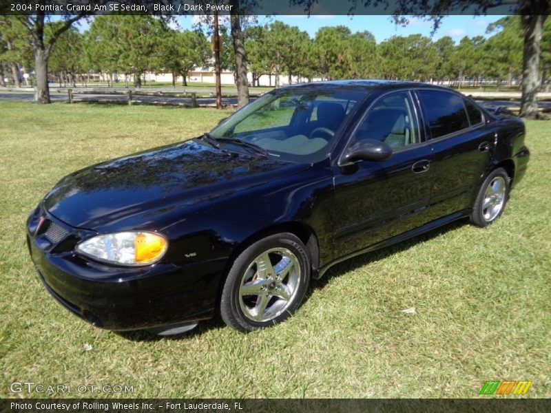 Black / Dark Pewter 2004 Pontiac Grand Am SE Sedan