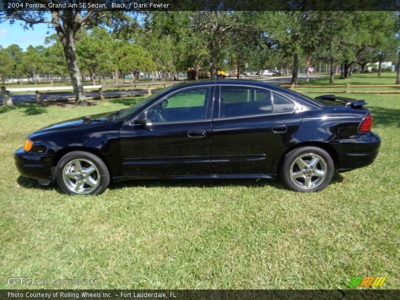 Black / Dark Pewter 2004 Pontiac Grand Am SE Sedan