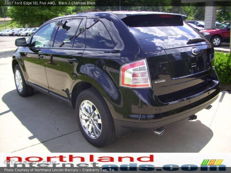Black / Charcoal Black 2007 Ford Edge SEL Plus AWD