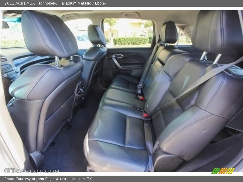 Palladium Metallic / Ebony 2011 Acura MDX Technology