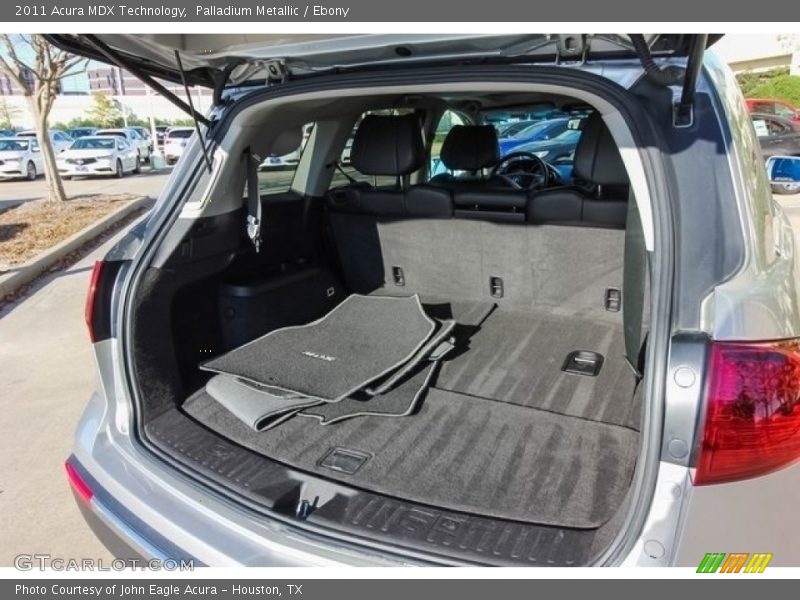 Palladium Metallic / Ebony 2011 Acura MDX Technology