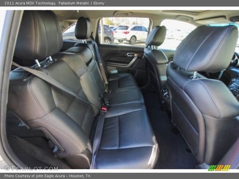Palladium Metallic / Ebony 2011 Acura MDX Technology
