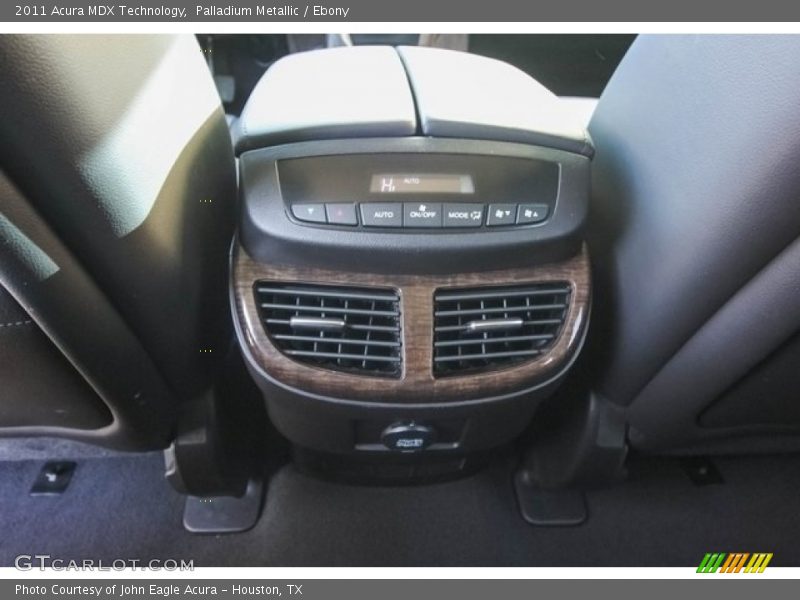 Palladium Metallic / Ebony 2011 Acura MDX Technology