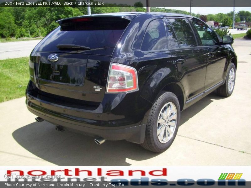Black / Charcoal Black 2007 Ford Edge SEL Plus AWD