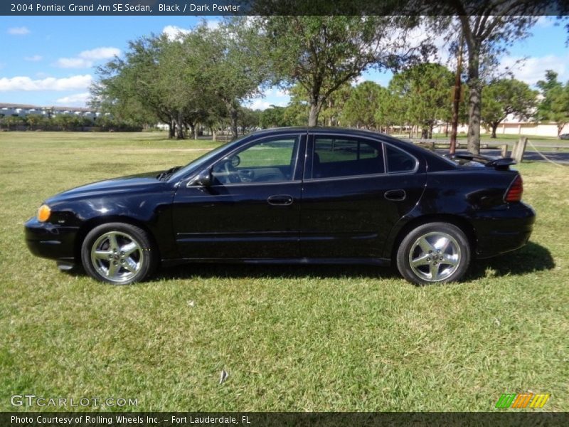 Black / Dark Pewter 2004 Pontiac Grand Am SE Sedan