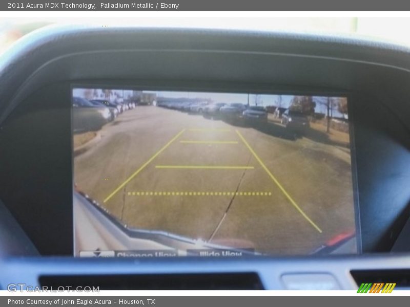 Palladium Metallic / Ebony 2011 Acura MDX Technology