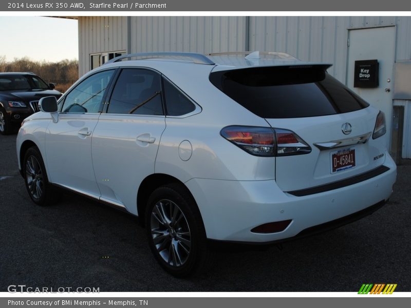 Starfire Pearl / Parchment 2014 Lexus RX 350 AWD
