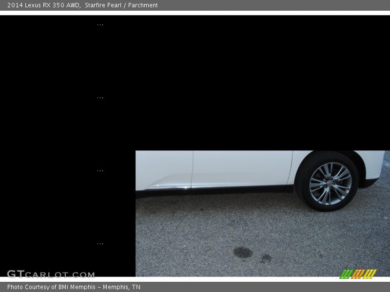 Starfire Pearl / Parchment 2014 Lexus RX 350 AWD