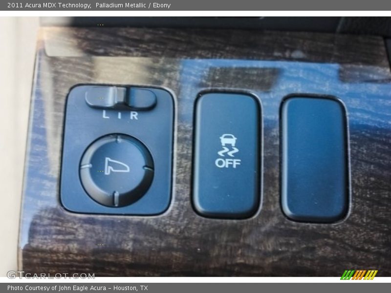 Palladium Metallic / Ebony 2011 Acura MDX Technology