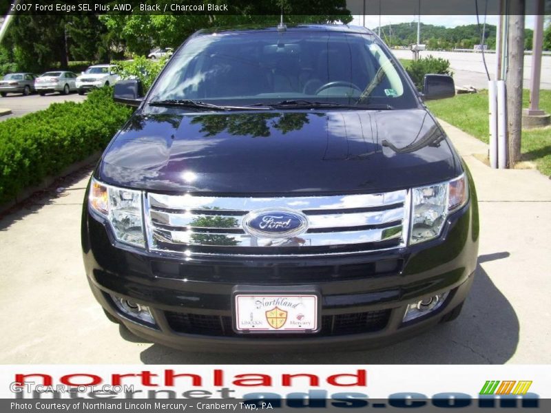 Black / Charcoal Black 2007 Ford Edge SEL Plus AWD