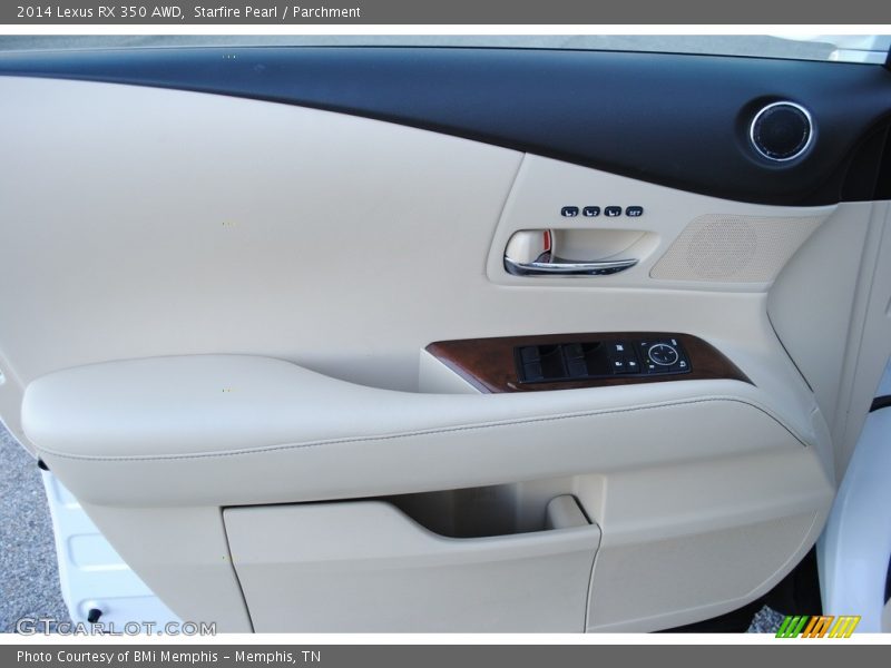 Starfire Pearl / Parchment 2014 Lexus RX 350 AWD