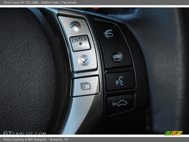 Starfire Pearl / Parchment 2014 Lexus RX 350 AWD