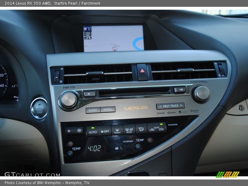 Starfire Pearl / Parchment 2014 Lexus RX 350 AWD